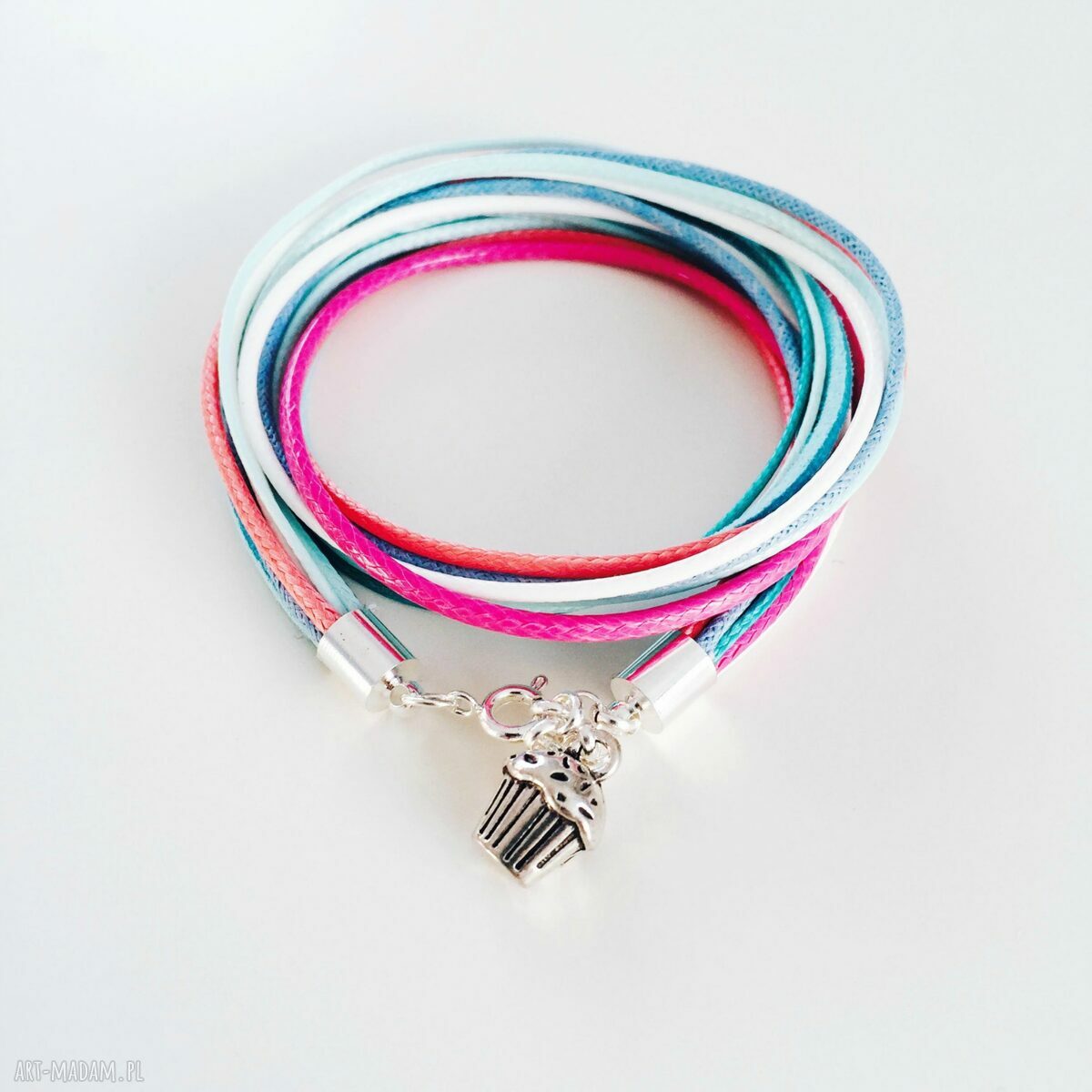 bransoletka babeczka Handmade