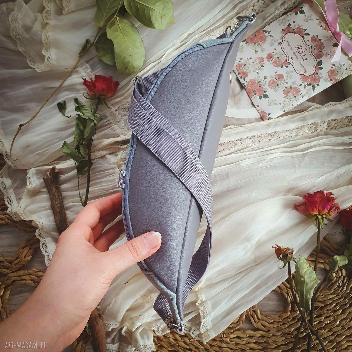 Nerka XXL Lisek handmade nerka z motywem lisa