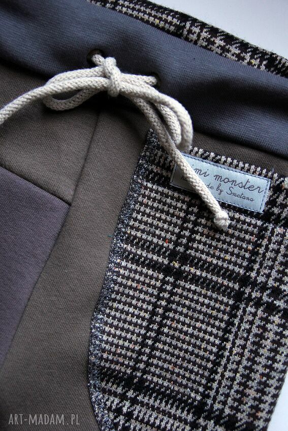 Patch Pants - ECO dresik dziecięcy / kratka