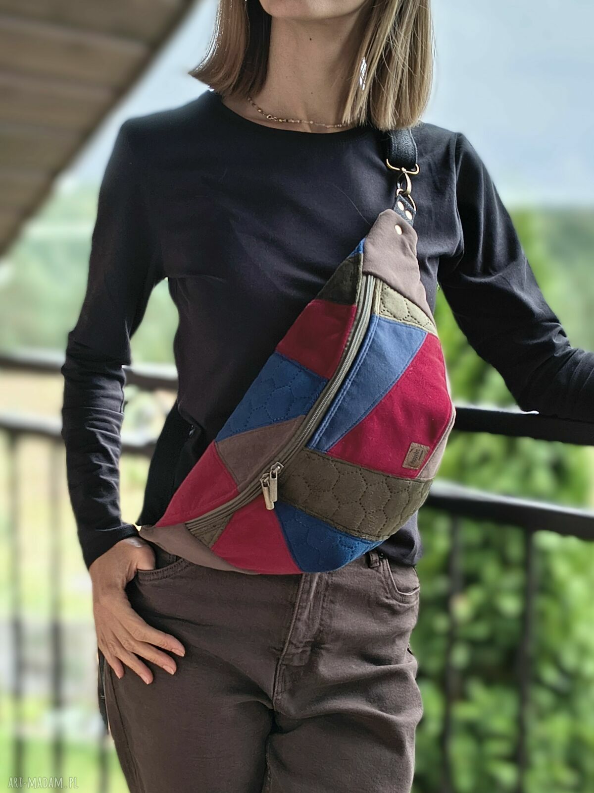 Ręcznie robiona nerka damska handmade