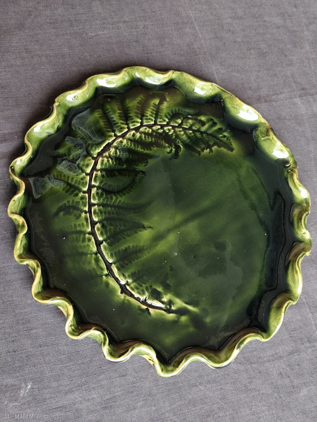 Patera ceramiczna na ciasteczka 25 cm - Wolna Chwila handmade