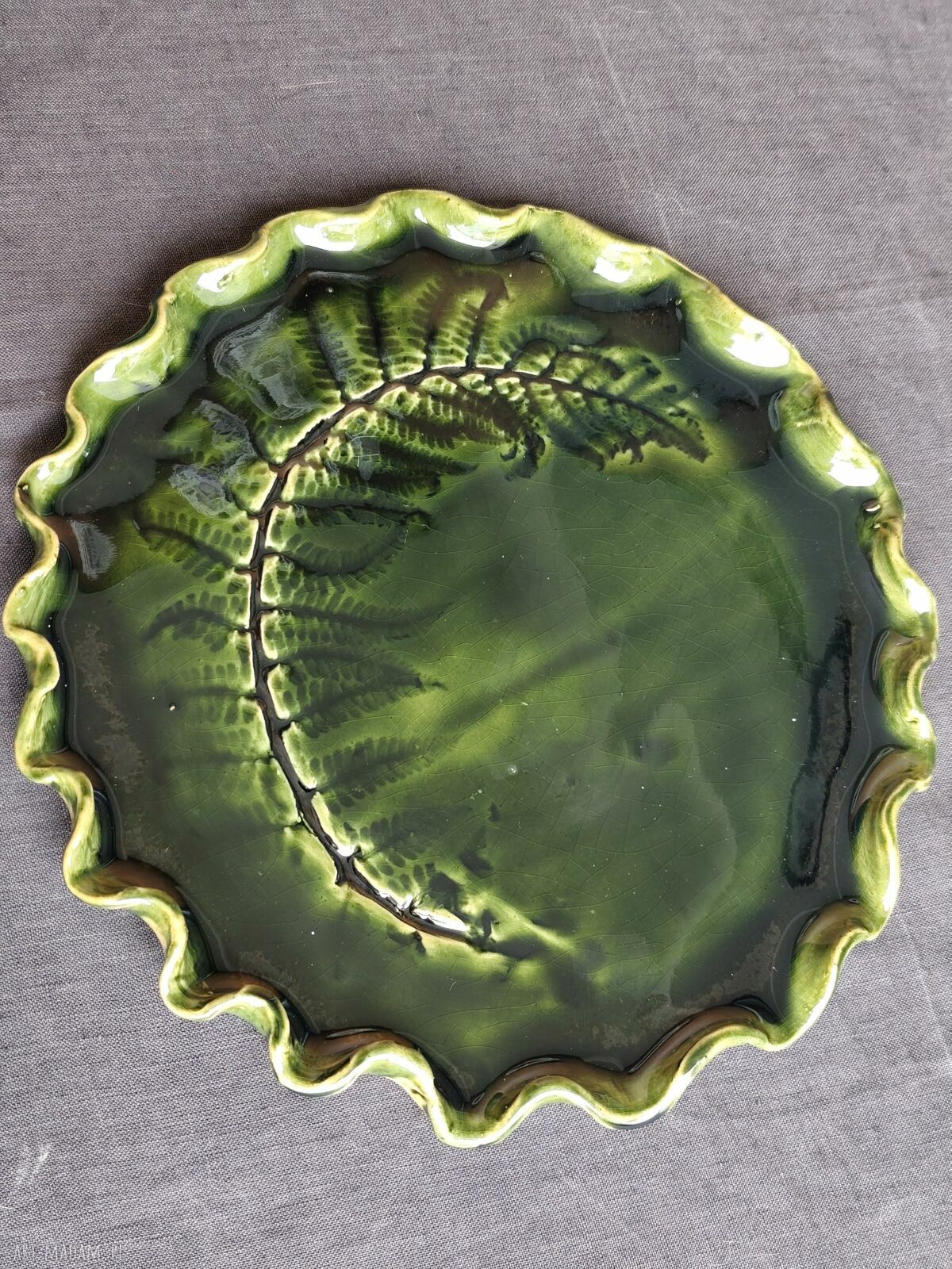 Patera ceramiczna na ciasteczka 25 cm - Wolna Chwila (handmade)