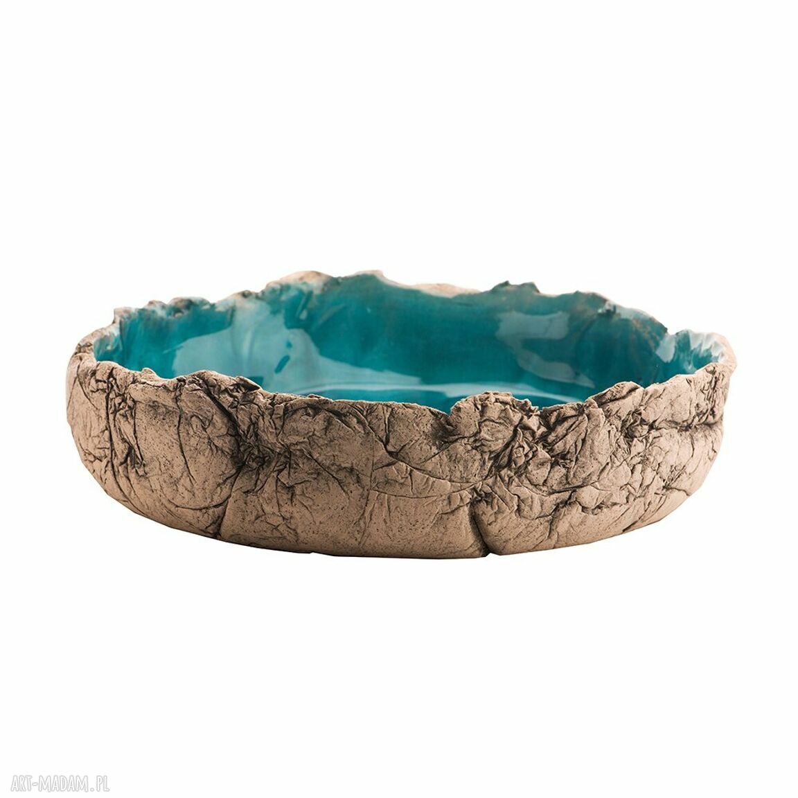 Patera ceramiczna - ręcznie wykonana misa na stół