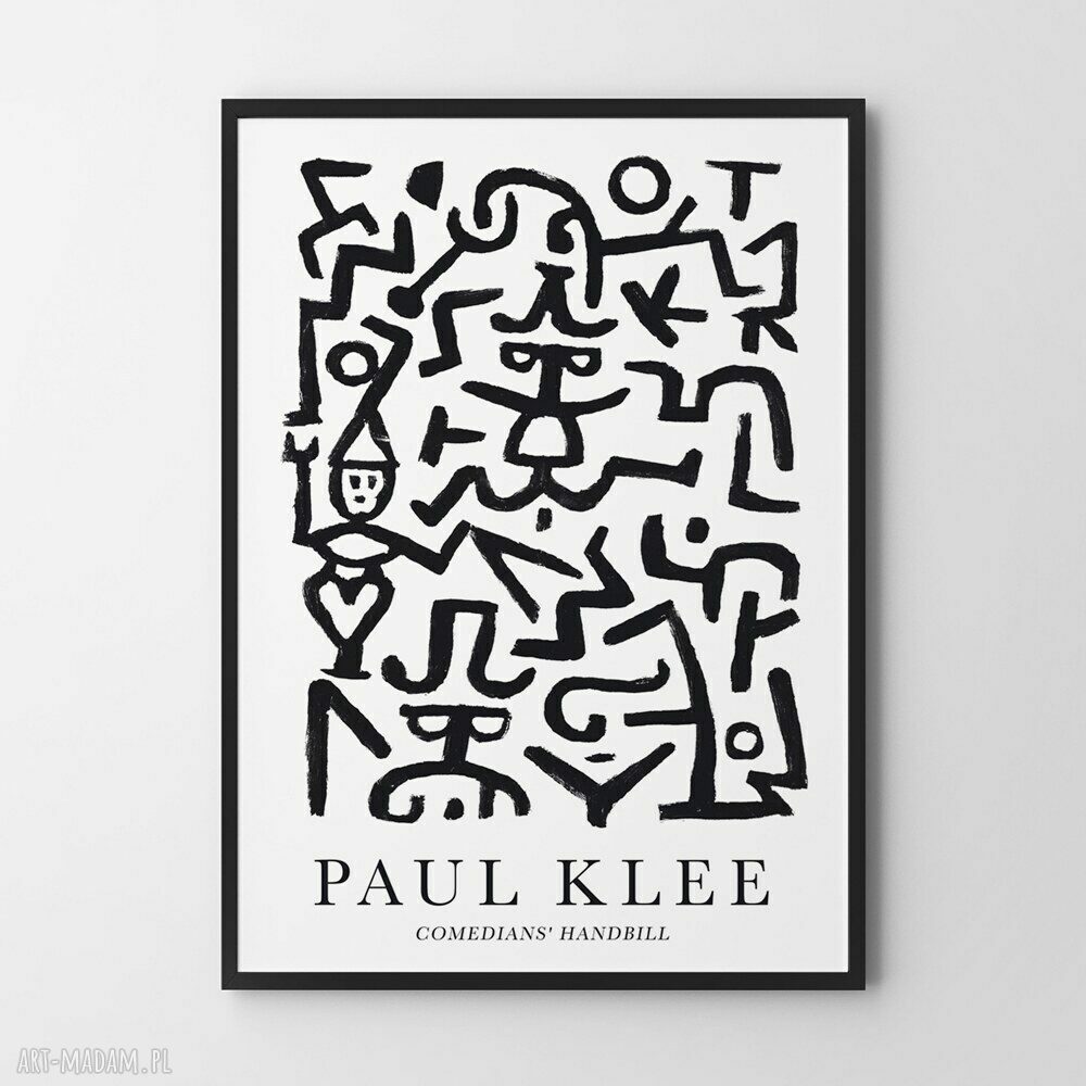Plakat Paul Klee 40x50 cm - reprodukcja sztuki do salonu i sypialni