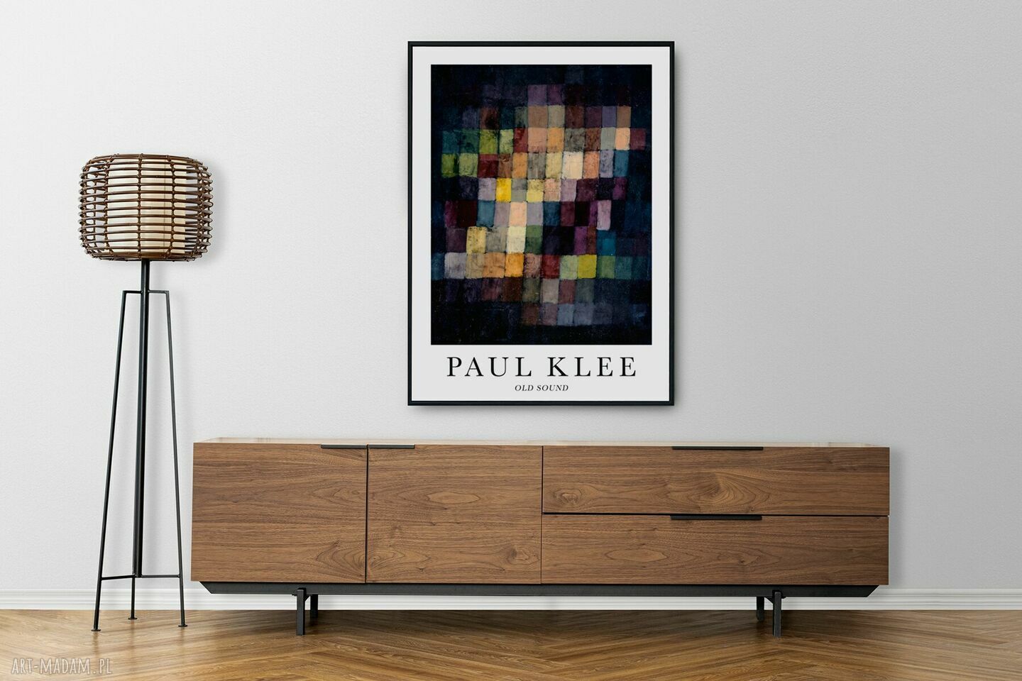 Paul Klee Old Sound - plakat 40x50 cm z reprodukcją Paula Klee