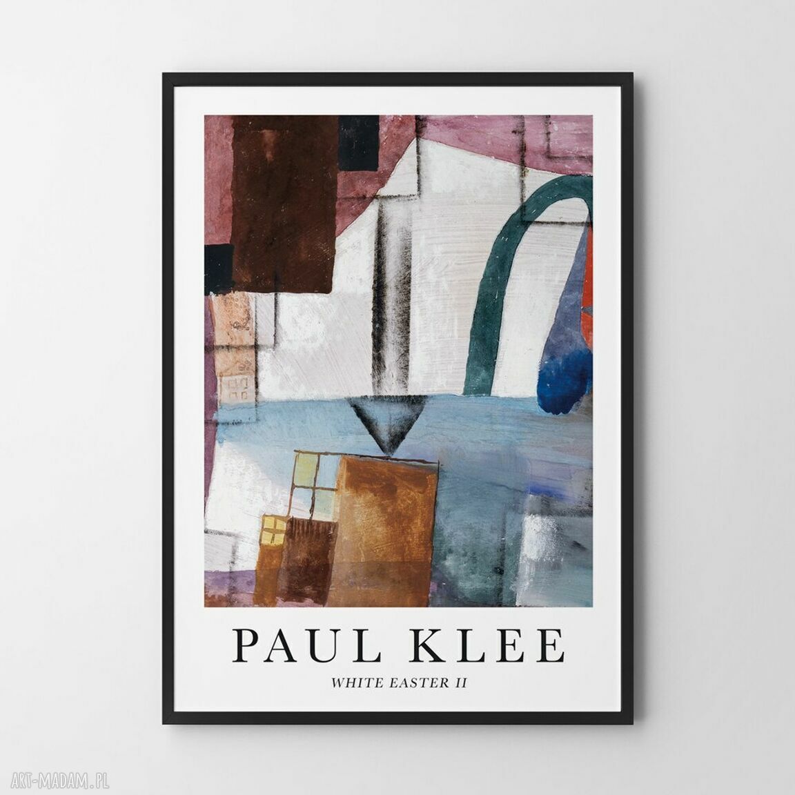 Paul Klee White Easter II - plakat 40x50 cm na Wielkanoc