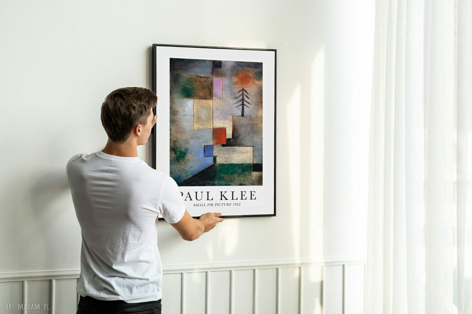 Plakat Paul Klee 'Small Fir Picture' - format 40x50 cm