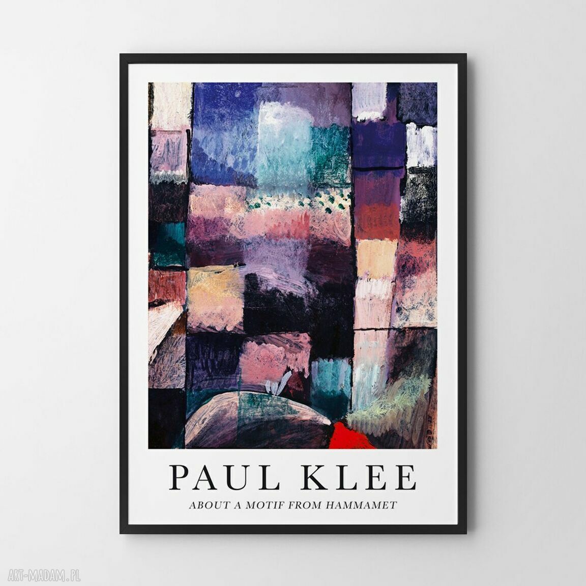 Plakat Paul Klee Hammamet - format 40x50 cm