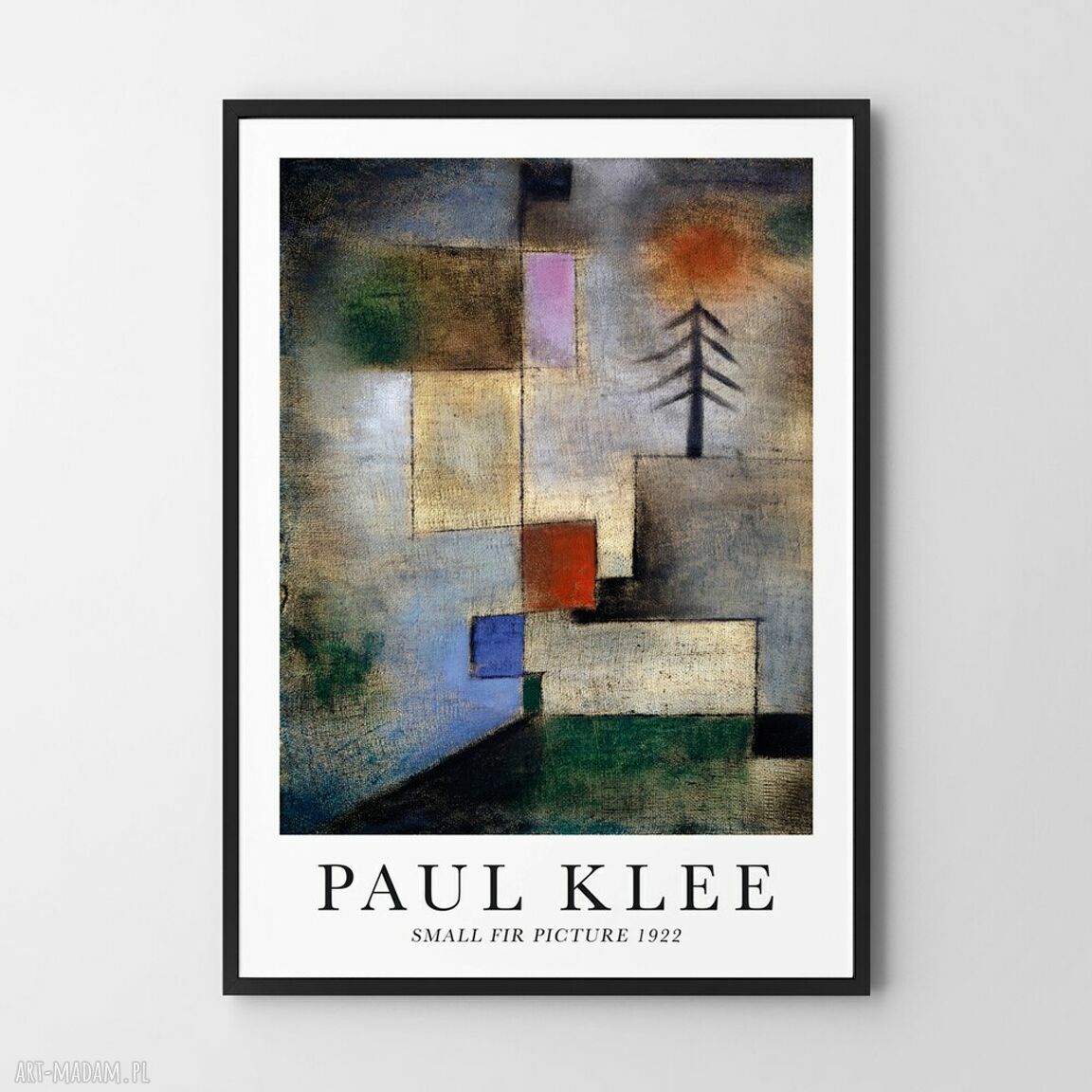 Plakat Paul Klee "Small Fir" do salonu i wnętrza