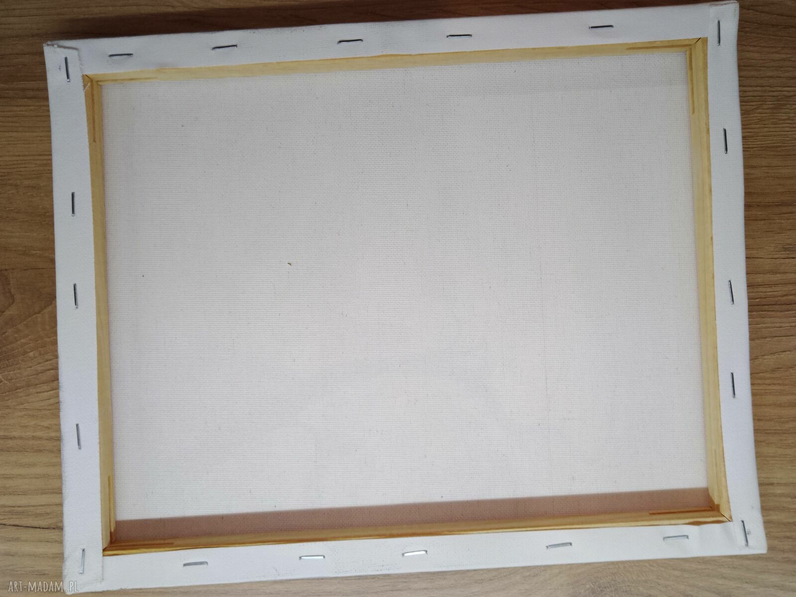 Pejzaż akrylowy ręcznie malowany na płótnie „Półcienie ciszy” - 30x24 cm