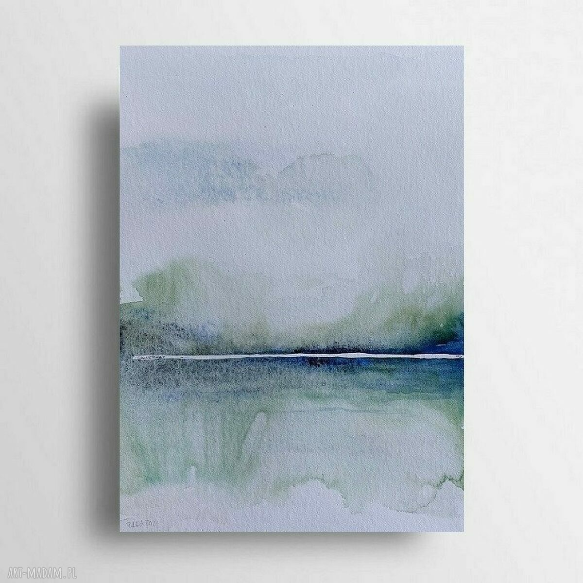 Pejzaż akwarela 32x24 cm - Paulina Lebida