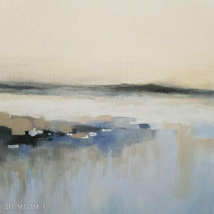 Pejzaż - obraz akrylowy 50x50 cm (kwadrat)