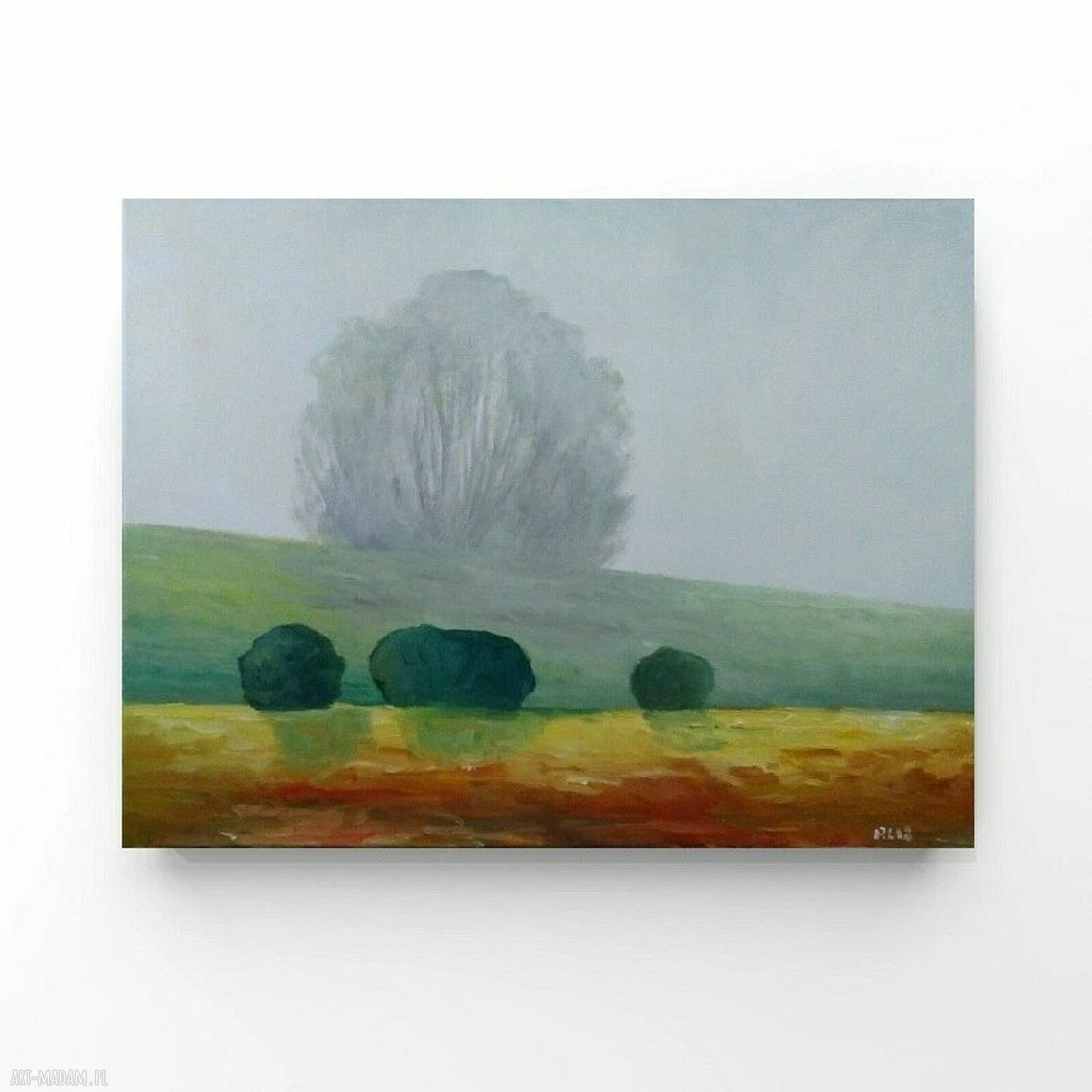 Pejzaż Pauliny Lebidy - obraz akrylowy 40/50 cm, gotowy do powieszenia