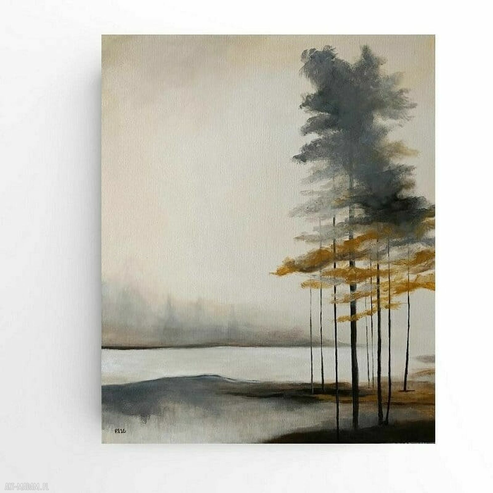 Pejzaż - obraz akrylowy na płótnie 60x50 cm