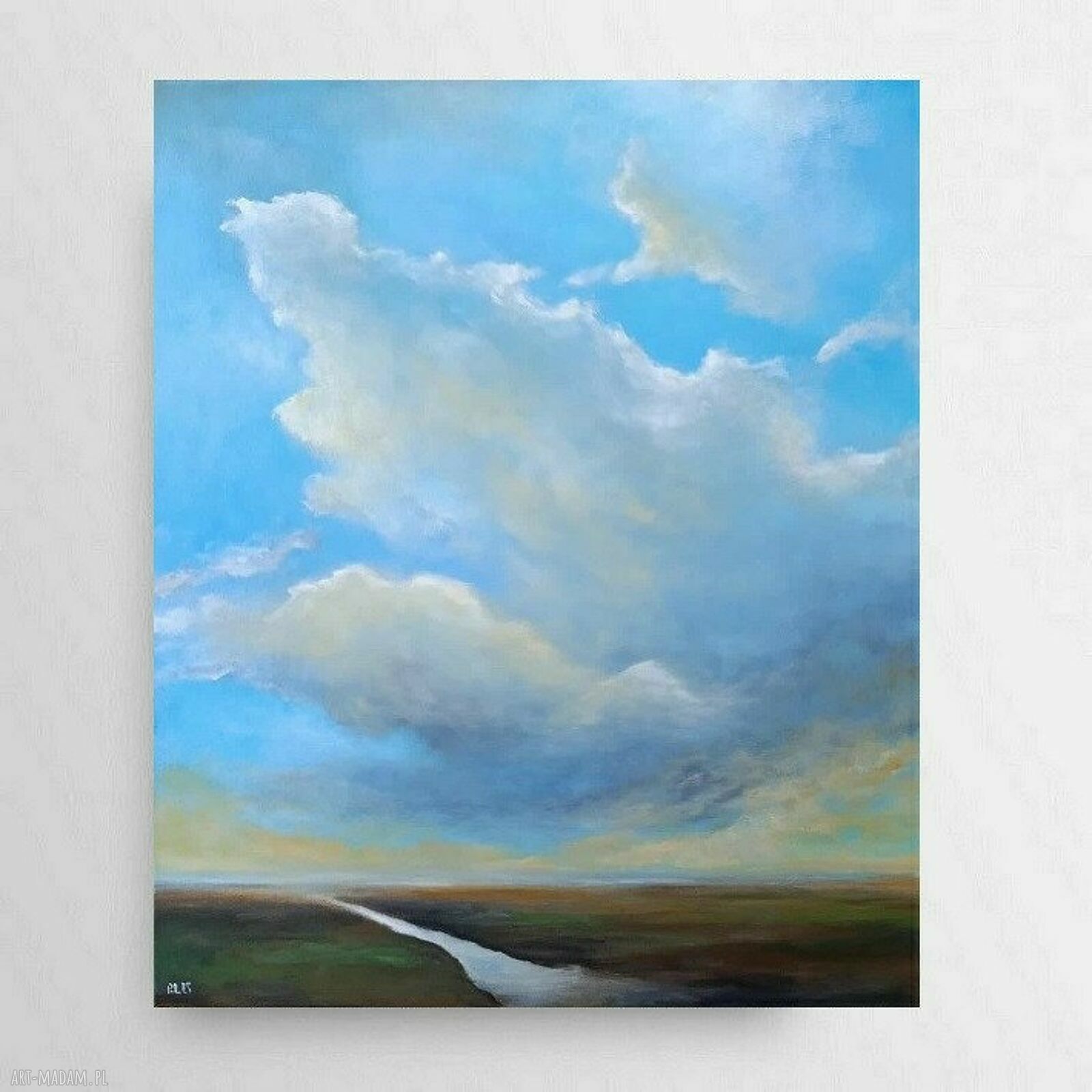 Pejzaż - obraz akrylowy 60x50 cm na płótnie
