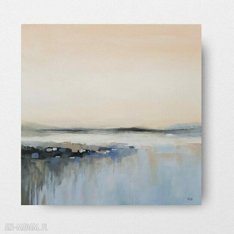 Pejzaż - obraz akrylowy 50x50 cm (kwadrat)