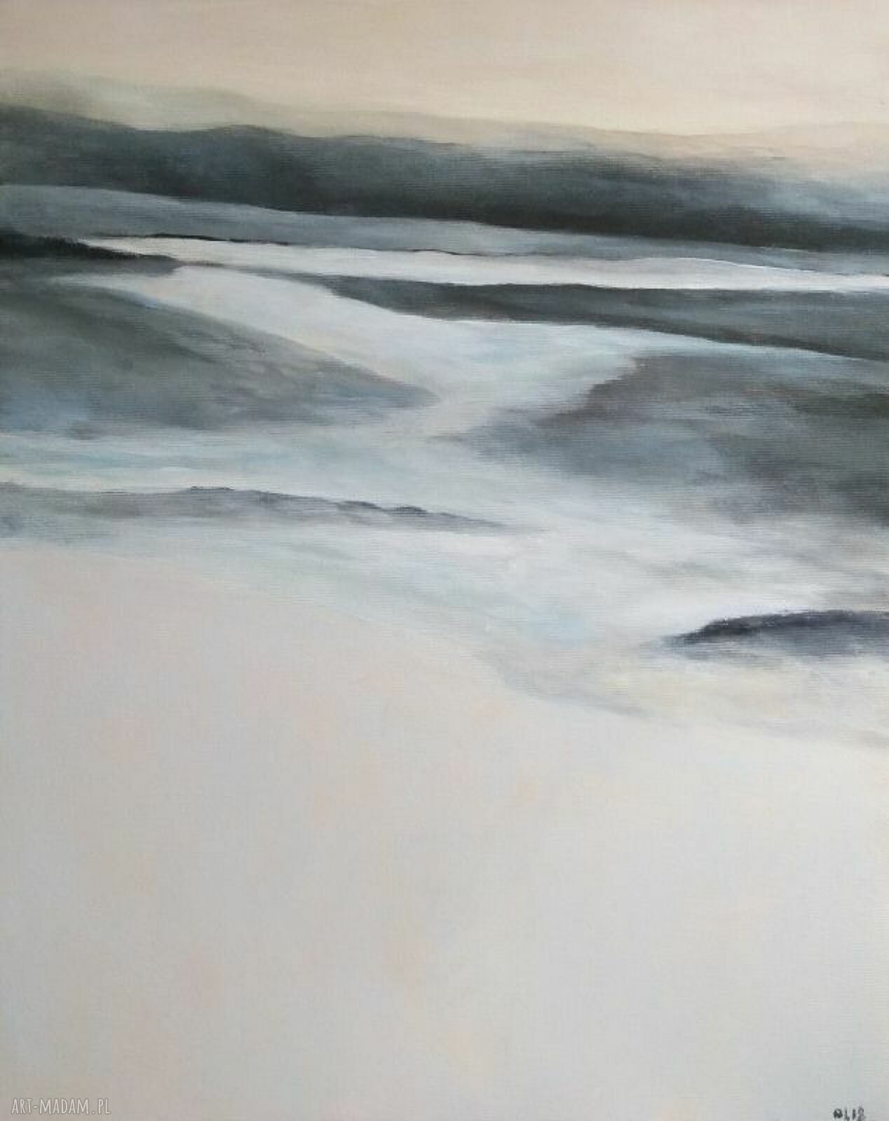 Pejzaż - obraz akrylowy 50x40 cm gotowy do zawieszenia