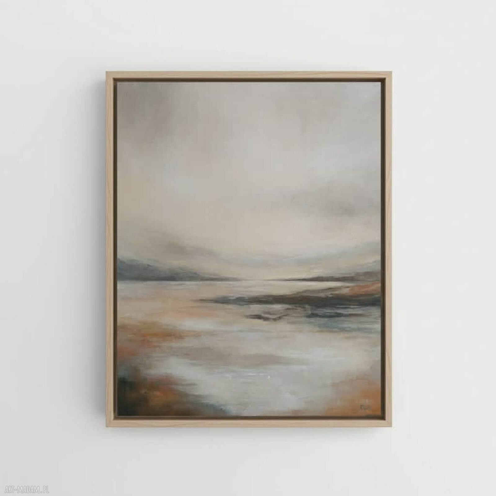Pejzaż akrylowy 60x50 cm na płótnie - obraz Paulina Lebida