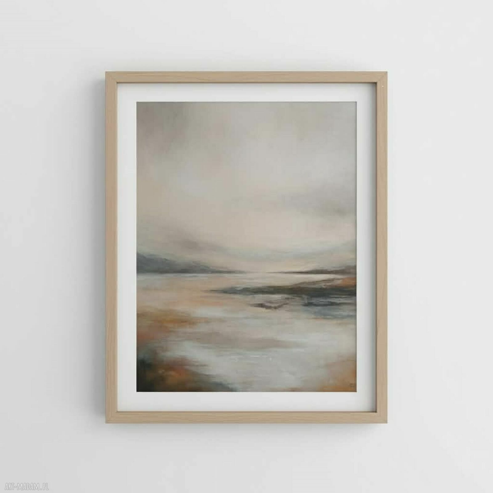 Pejzaż akrylowy 60x50 cm na płótnie - obraz Paulina Lebida