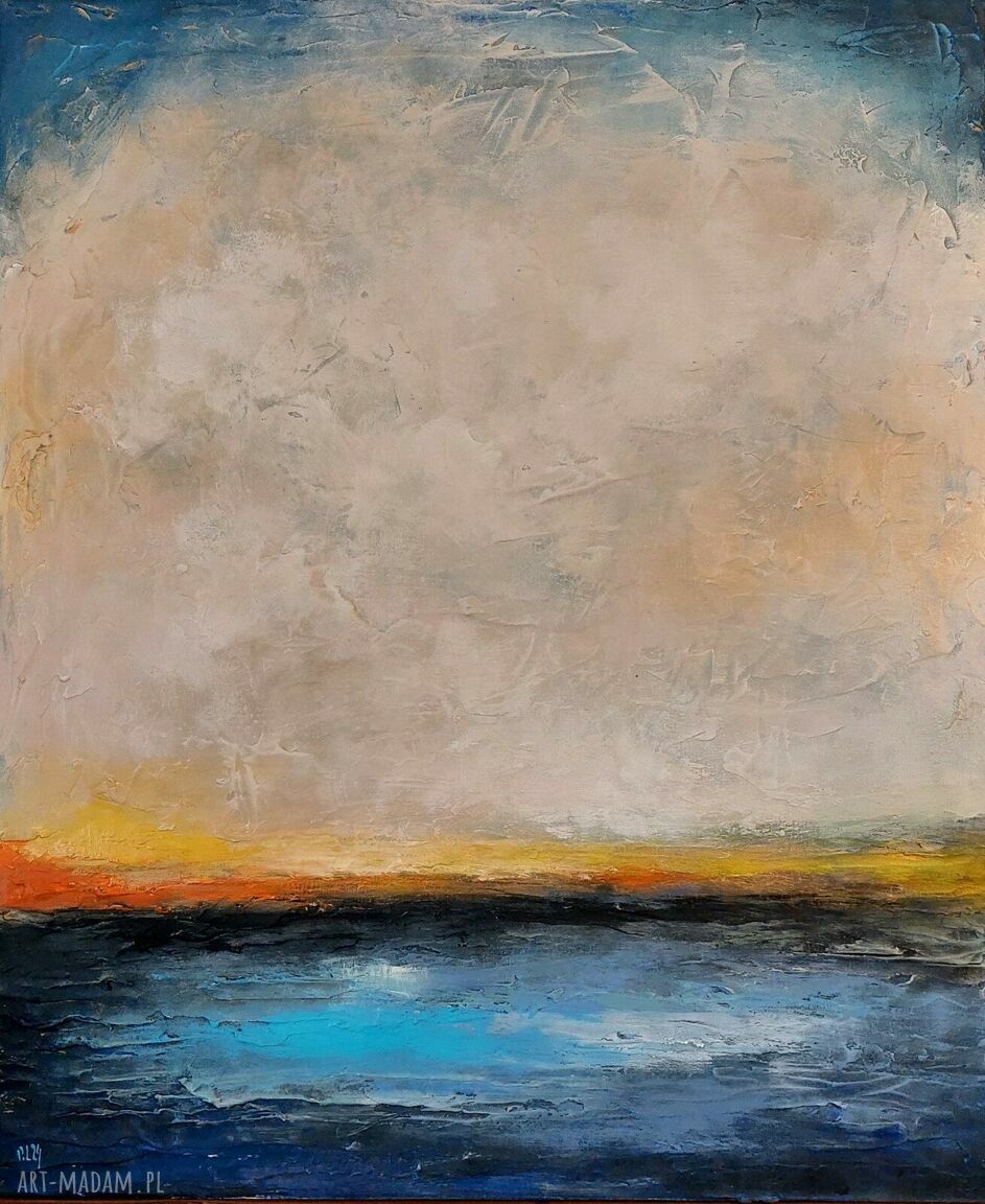 Pejzaż - obraz akrylowy 60 x 50 cm