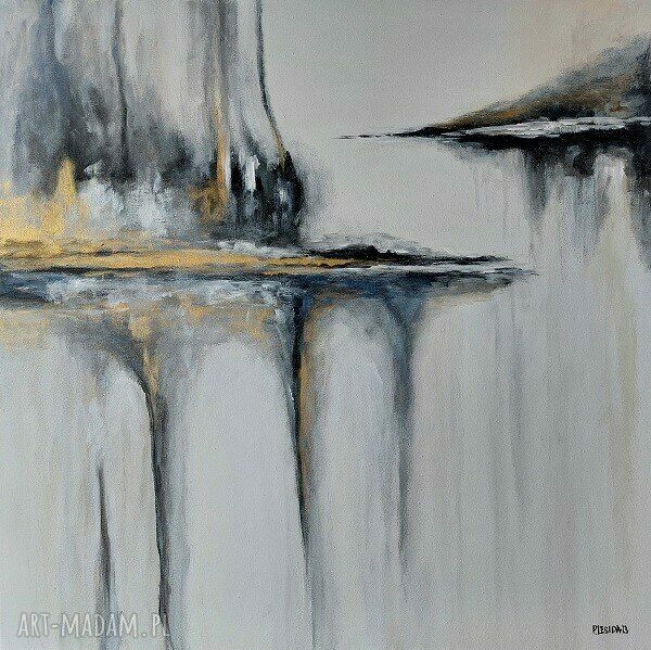 Pejzaż - obraz akrylowy 60x60 cm na płótnie (kwadrat)