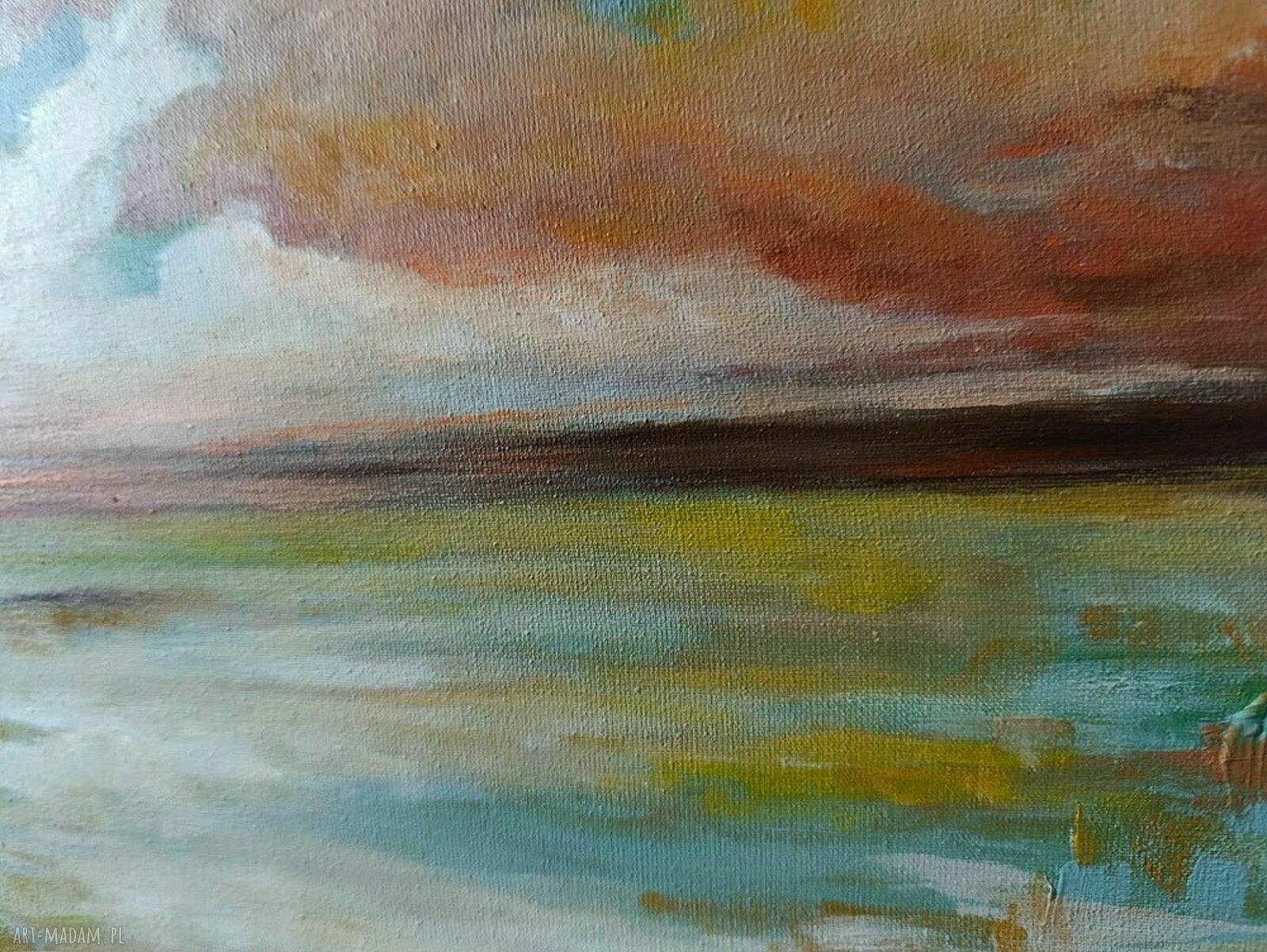 Pejzaż - obraz akrylowy na płótnie 30x40 cm