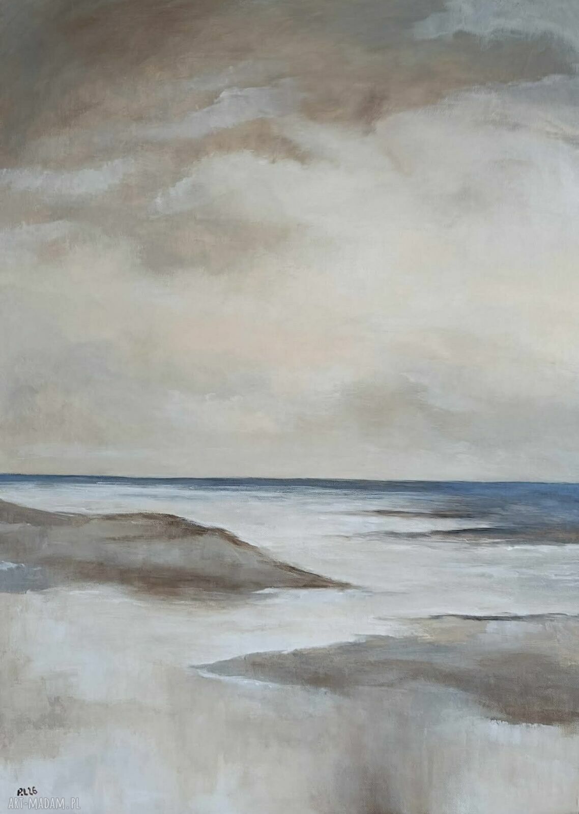 Pejzaż - obraz akrylowy 70 x 50 cm na panelu malarskim
