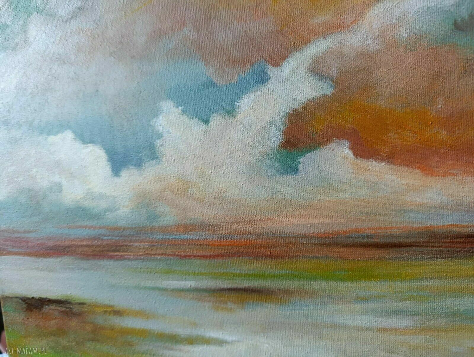 Pejzaż - obraz akrylowy na płótnie 30x40 cm