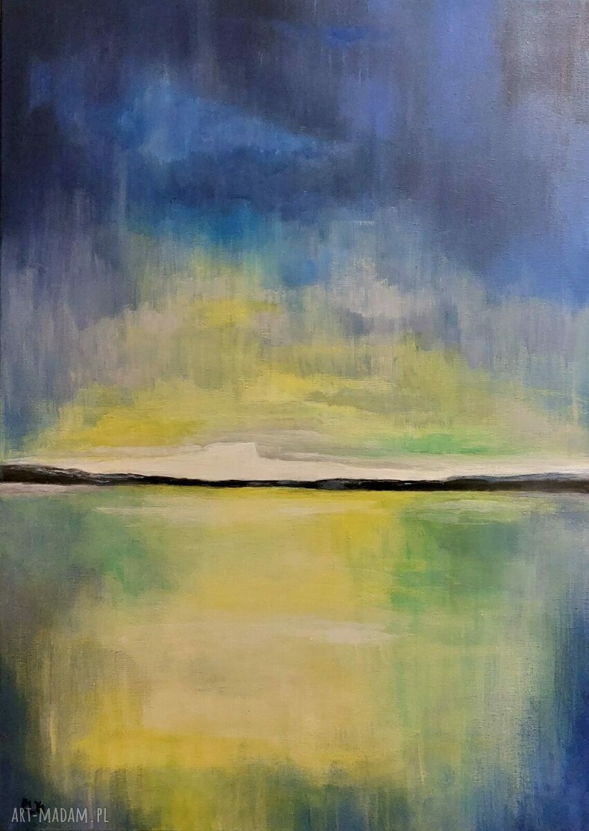 Pejzaż - obraz akrylowy 70x50 cm na płótnie
