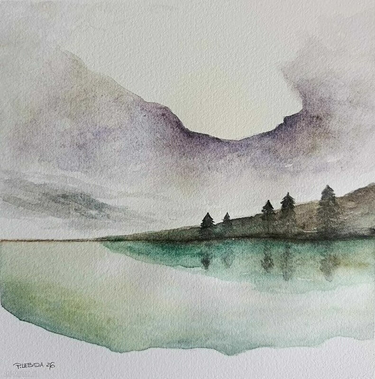 Dar - oryginalny obraz w formacie 20x20 cm