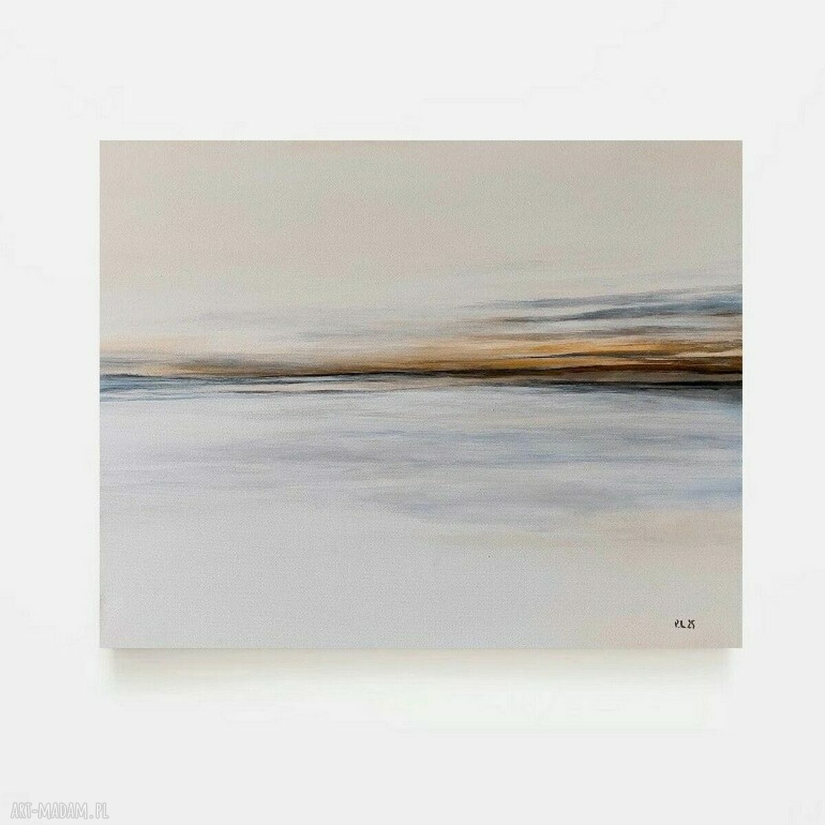 Pejzaż ze złotem - obraz akrylowy 40/50 cm