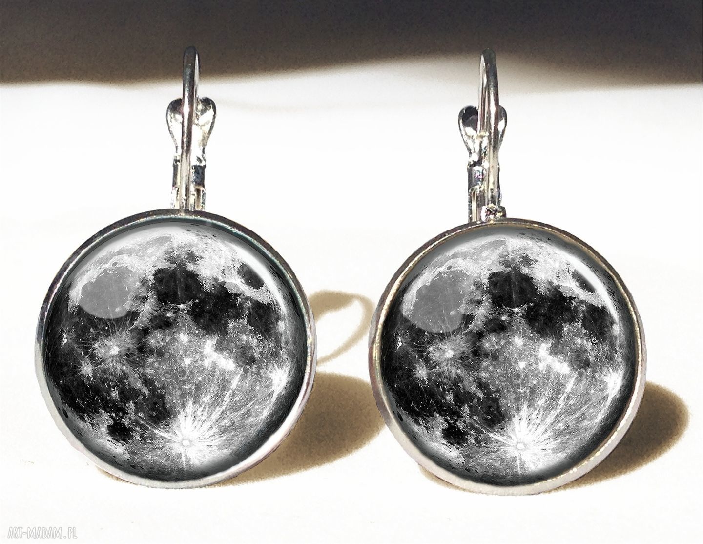 naszyjniki: Pełnia księżyca Medalion z łańcuszkiem Ręczne wykonanie