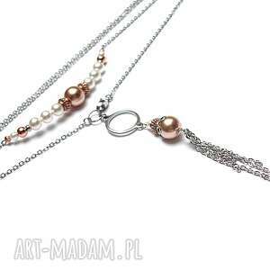 alloys collection - pearls copper - naszyjnik ki ka