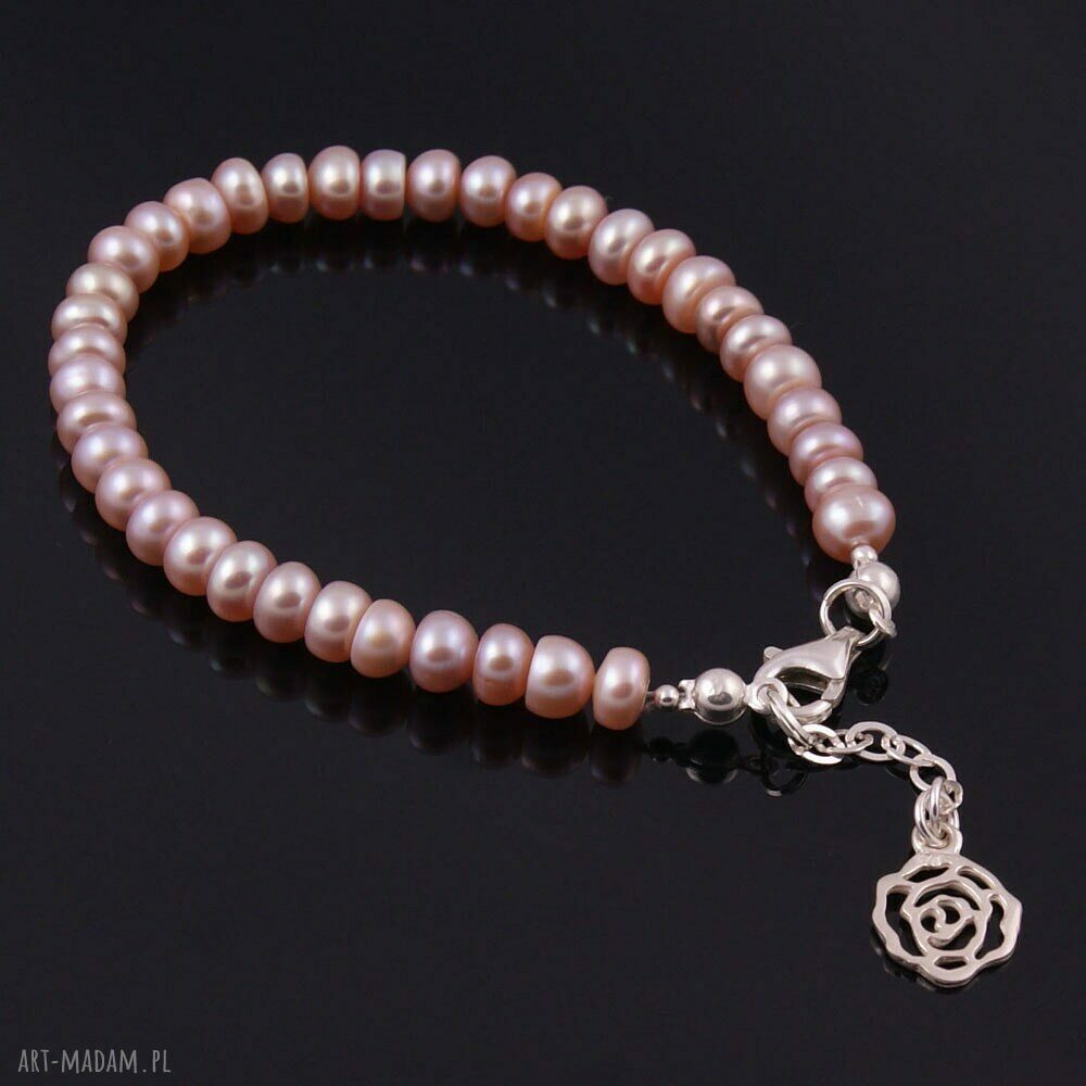 bransoletki: Bransoletka z naturalnych pereł Autorskie