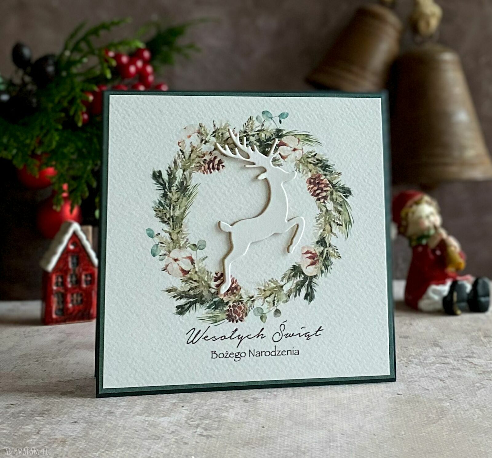 Personalizowana kartka na Boże Narodzenie BN 24B