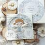 handmade scrapbooking kartki personalizowana pamiątka narodzin, chrztu świętego, urodzin, roczku. aniołek