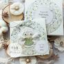 handmade scrapbooking kartki personalizowana pamiątka narodzin, chrztu świętego, urodzin, roczku. aniołek