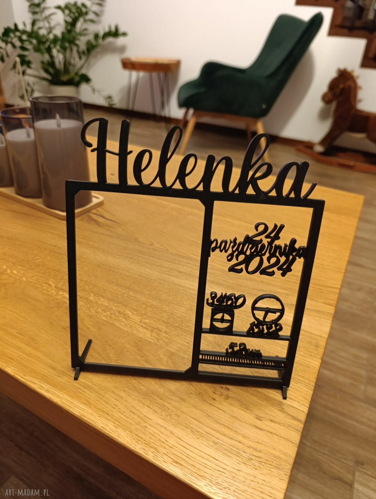 Personalizowana ramka na zdjęcia Narodziny dziecka - pamiątka na lata