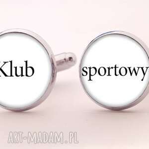 klub sportowy na życzenie - spinki do mankietów