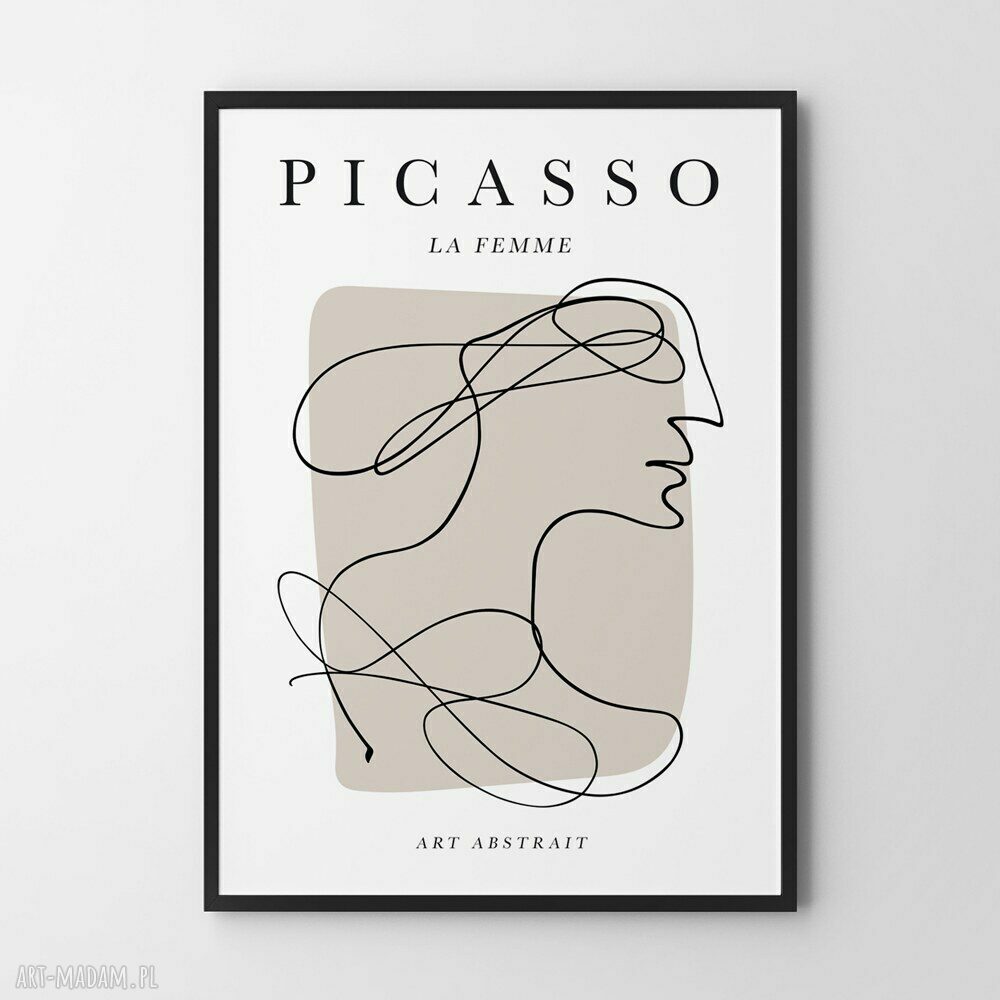 Plakat Picasso Kobieta 40x50 cm - Hogstudio