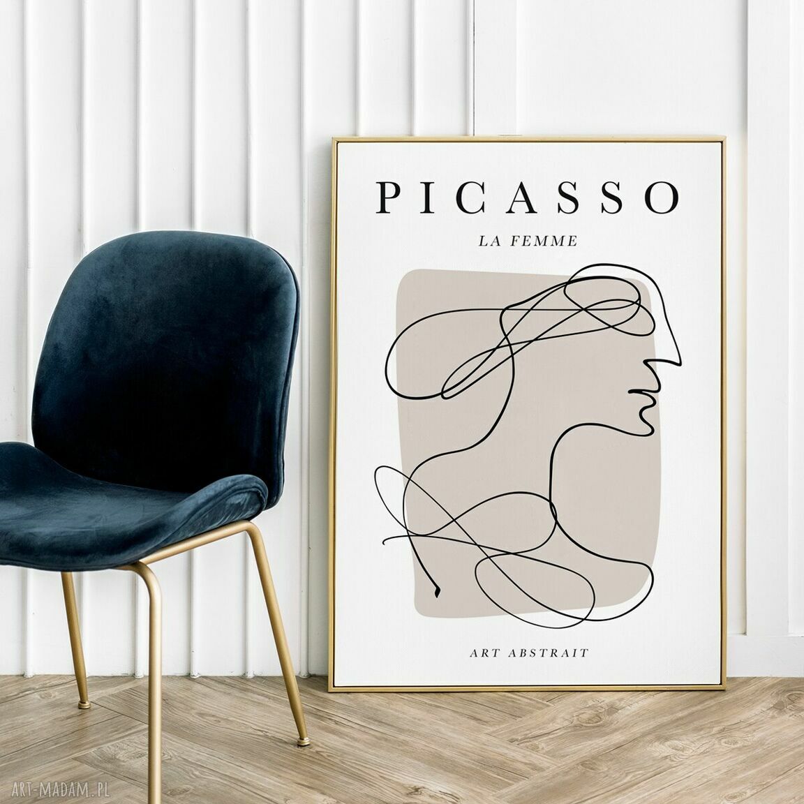 Plakat Picasso Kobieta 40x50 cm - Hogstudio