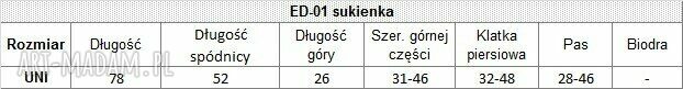Piękna rozkloszowa sukienka PIN UP biała w groszki 001