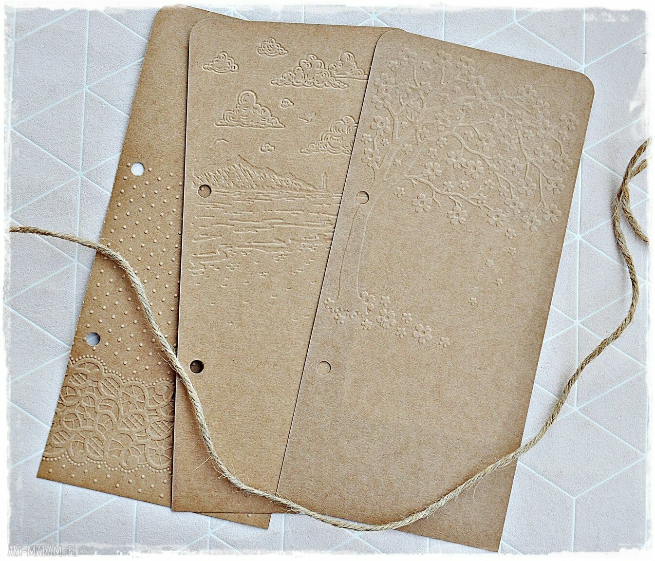 Piękny prezent dla miłośniczki koni pamiętnik i zakładka handmade