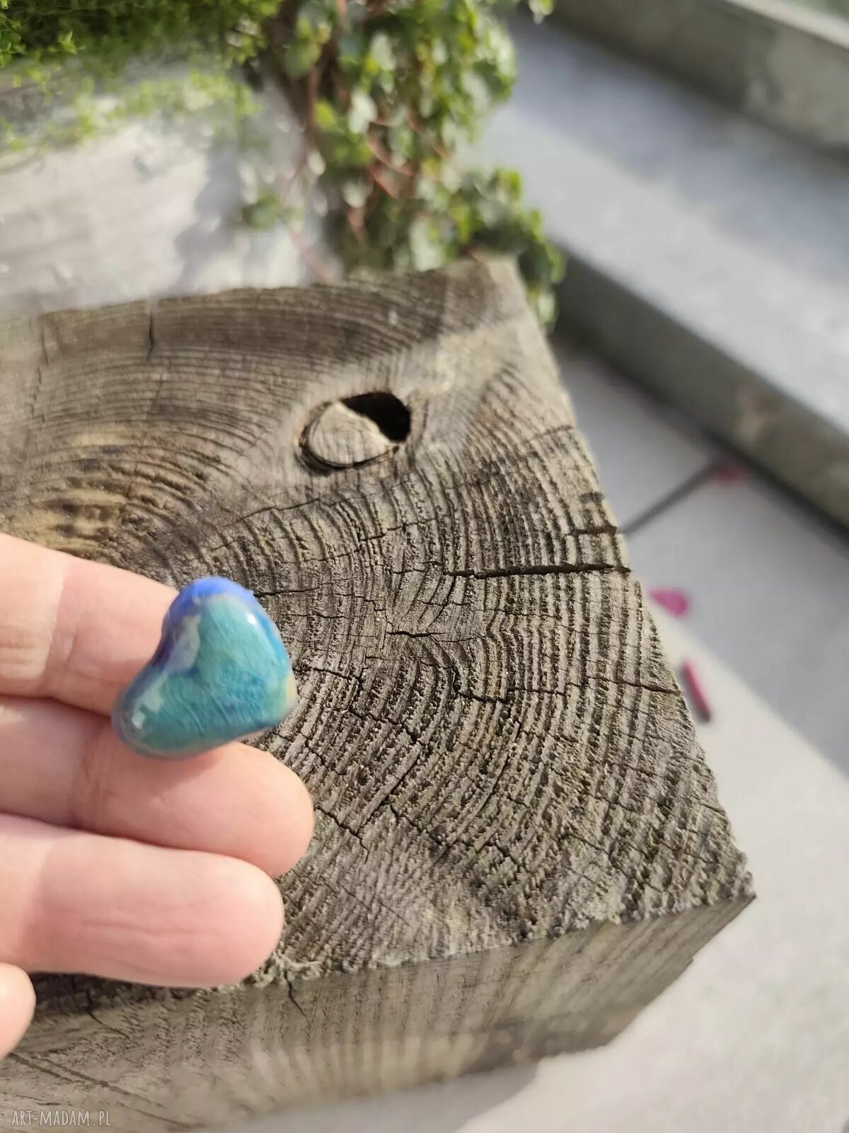 Regulowany pierścionek ceramiczny na stali nierdzewnej