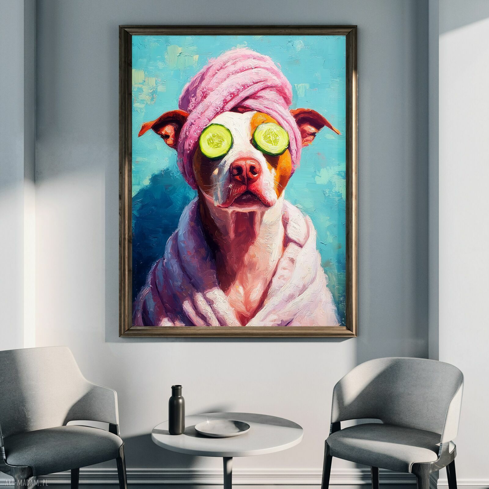 Pieskie SPA - plakat A3 dla psiarza