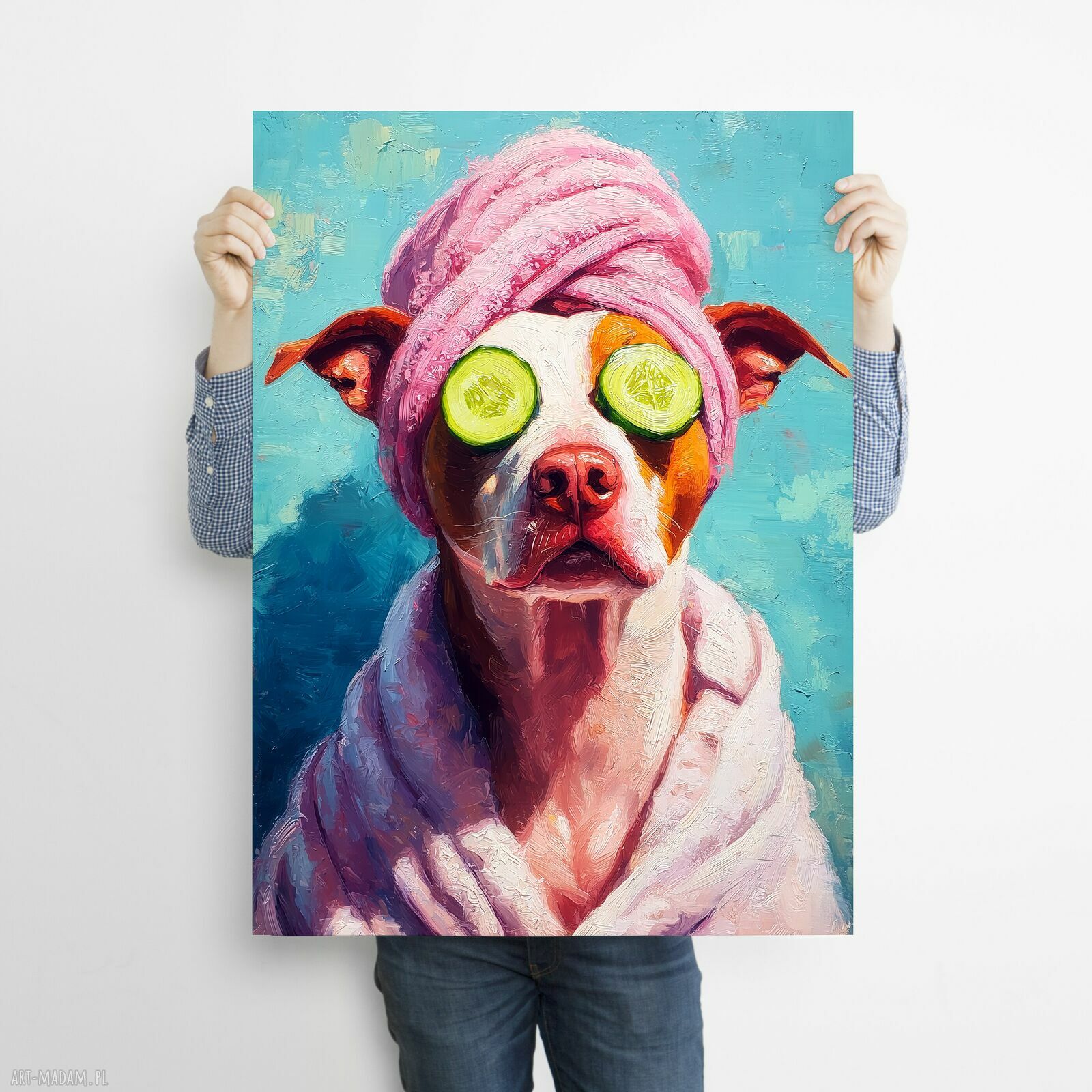 Pieskie SPA - plakat A3 dla psiarza