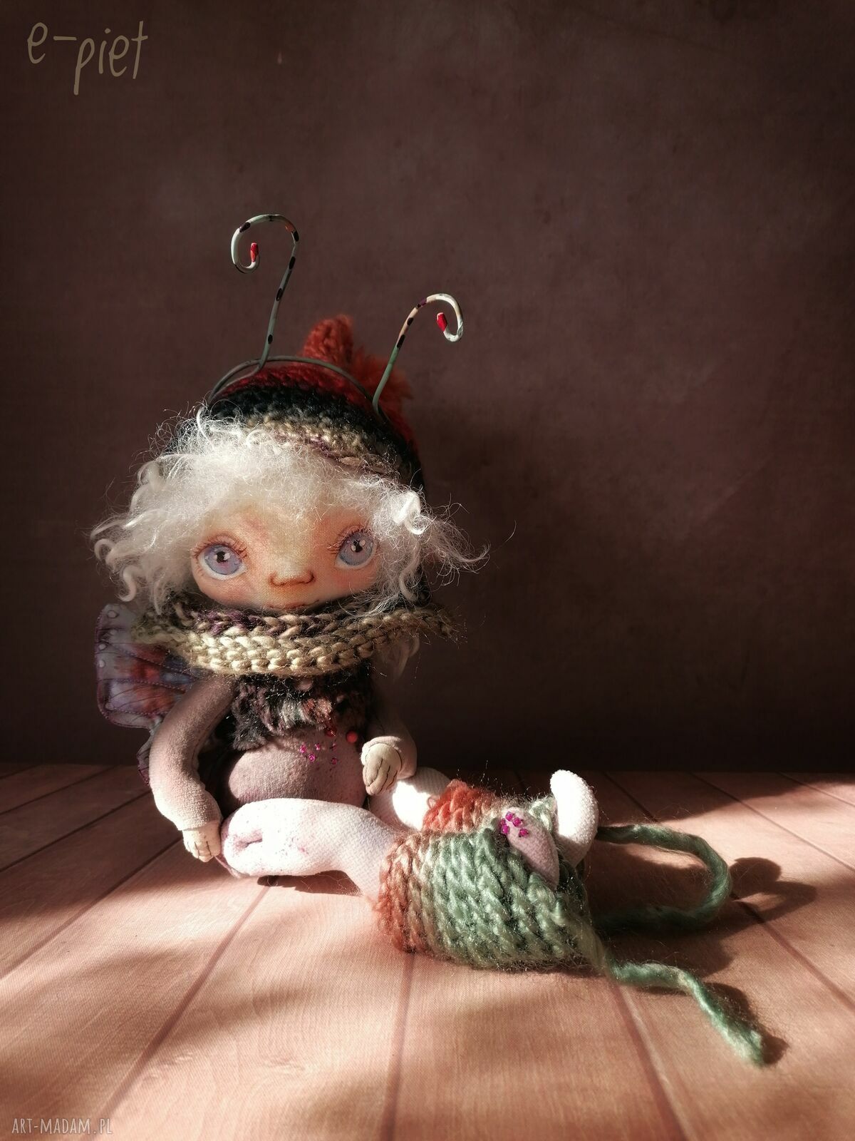 Elf Emil e-piet - artystyczna lalka kolekcjonerska