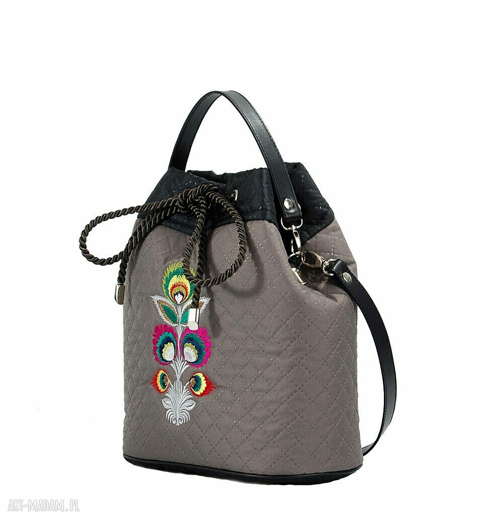 torebka pikowana folk winter 175