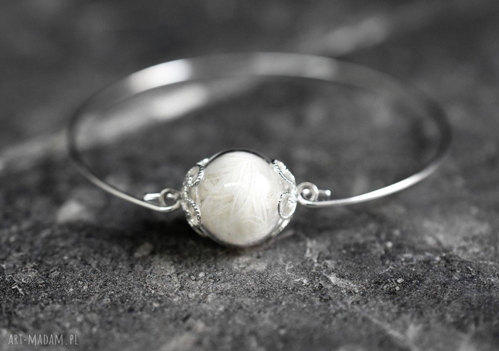 bransoletki: Skrzydła anioła ♥ Posrebrzana bransoletka Ręcznie zrobione