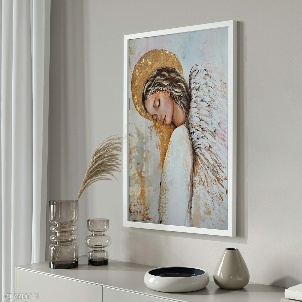 Plakat 30x40 cm - Śpiący Anioł (2 -0713)